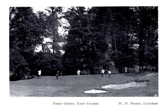1st Green - East Course - 1920's