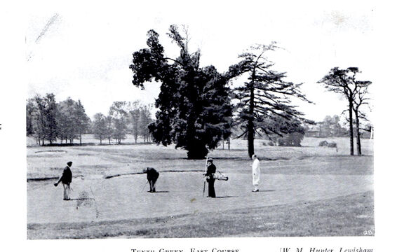 10th Green - East Course - 1920's