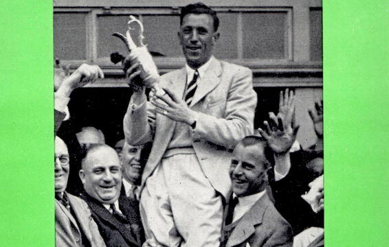 Alf Padgham - The Open Champion 1936 at SPGC