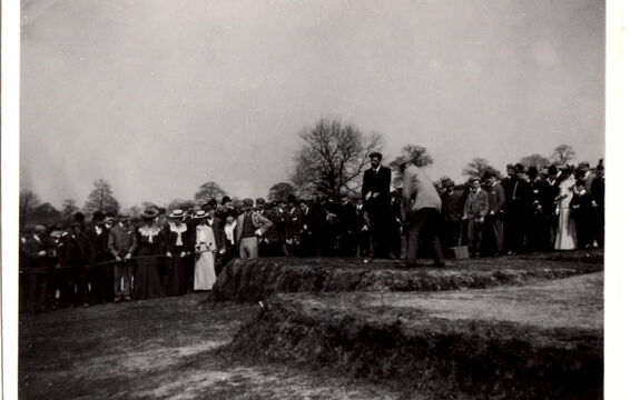 James Braid - 11th Tee - Course Opening 1903